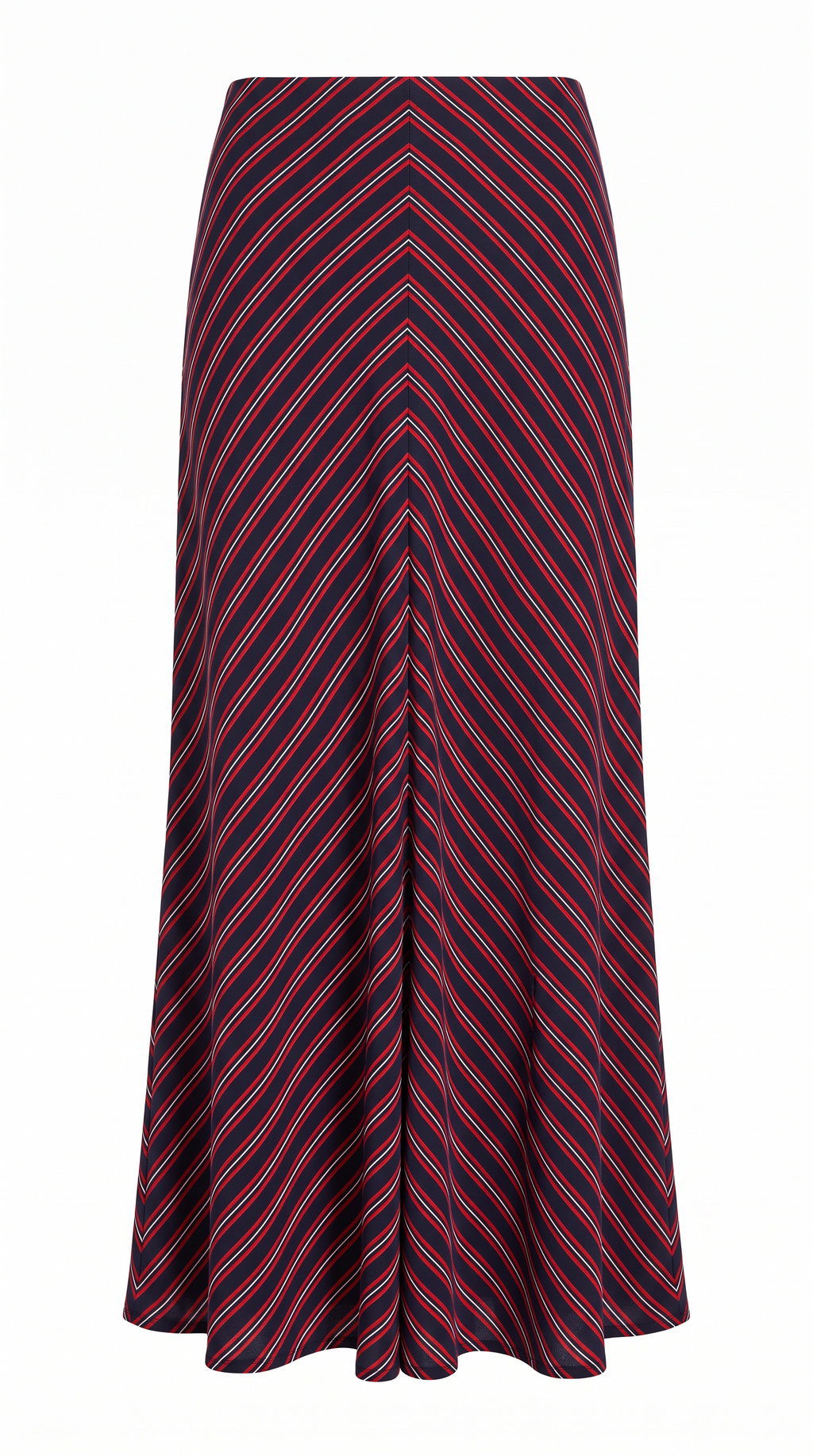 striped maxi skirt