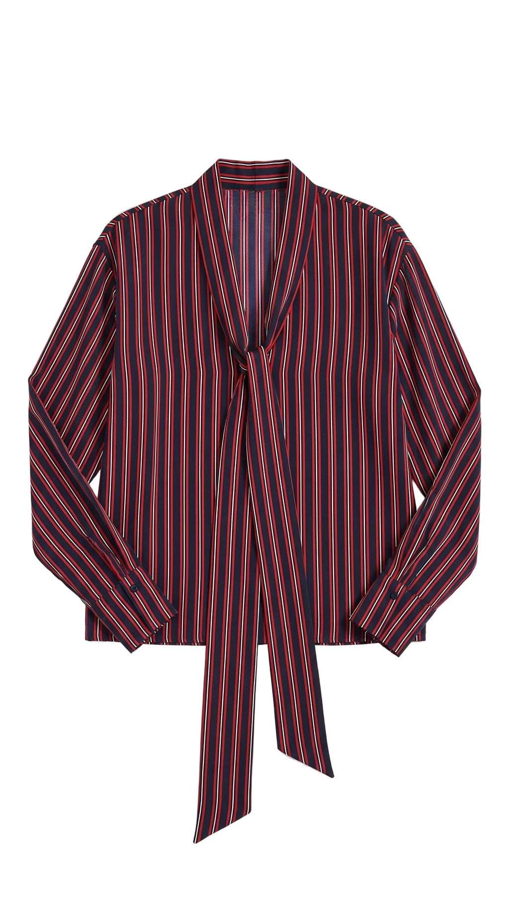striped blouse