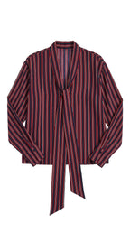 striped blouse
