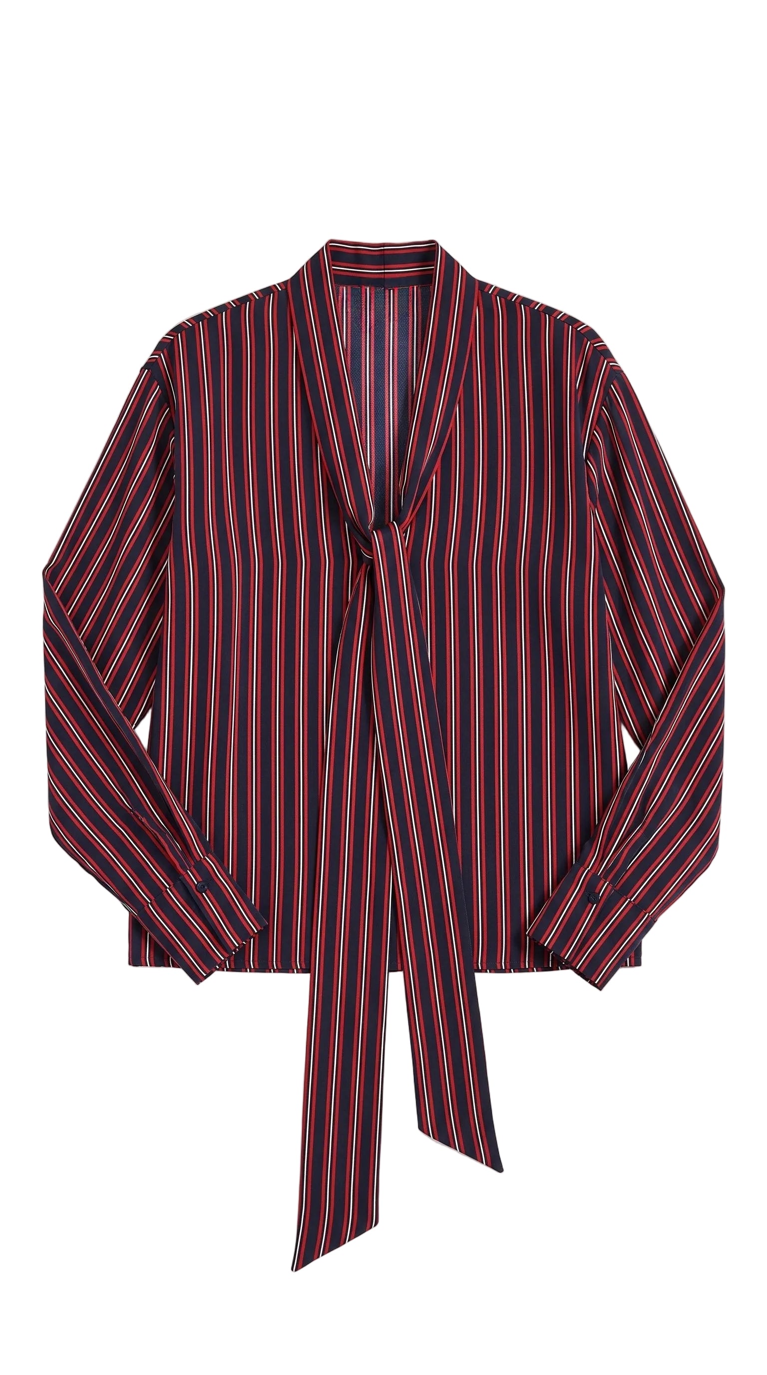 striped blouse