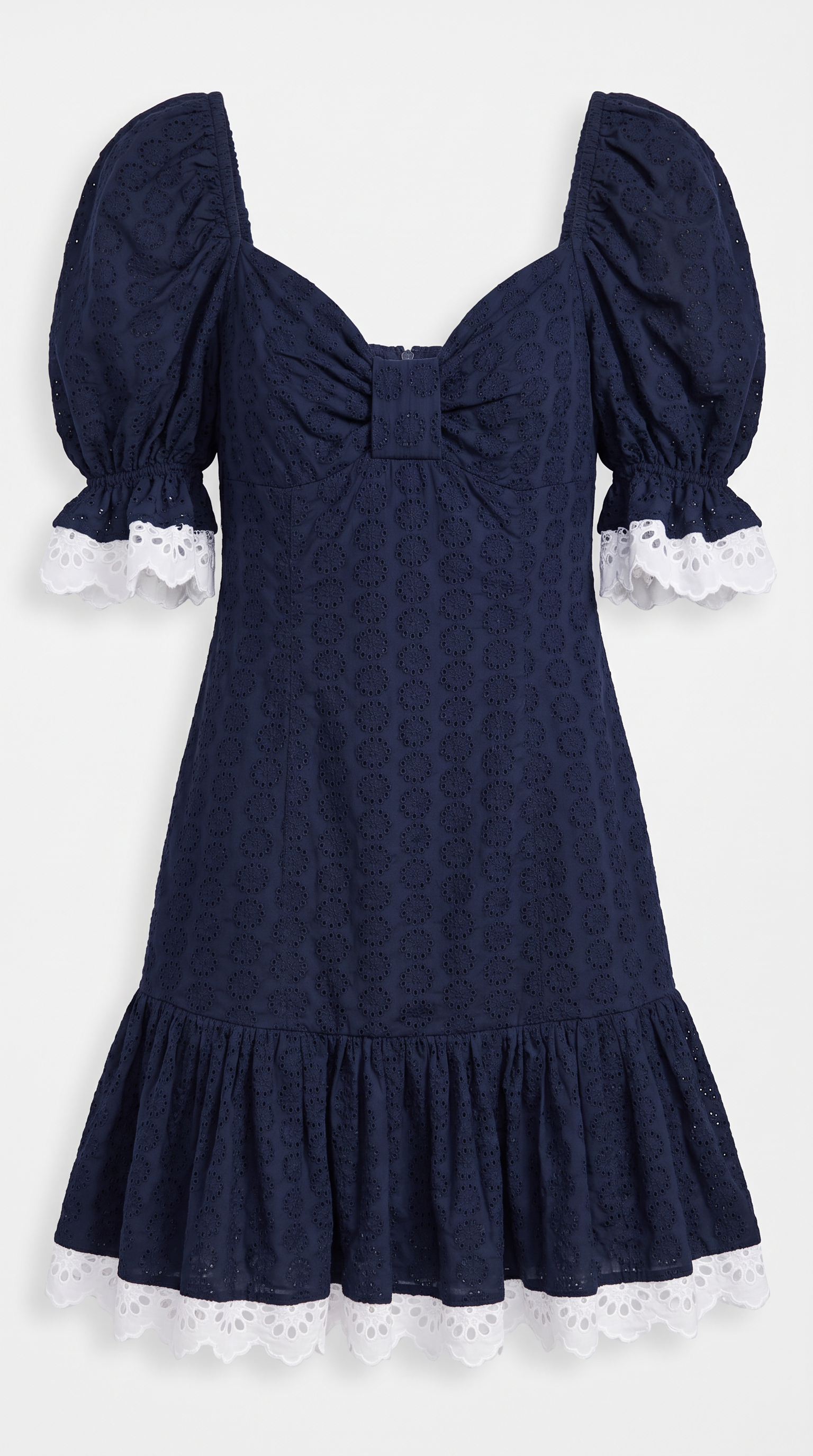 blue marine mini dress
