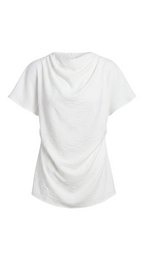 wavy white t-shirt