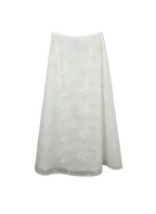 organza midi skirt