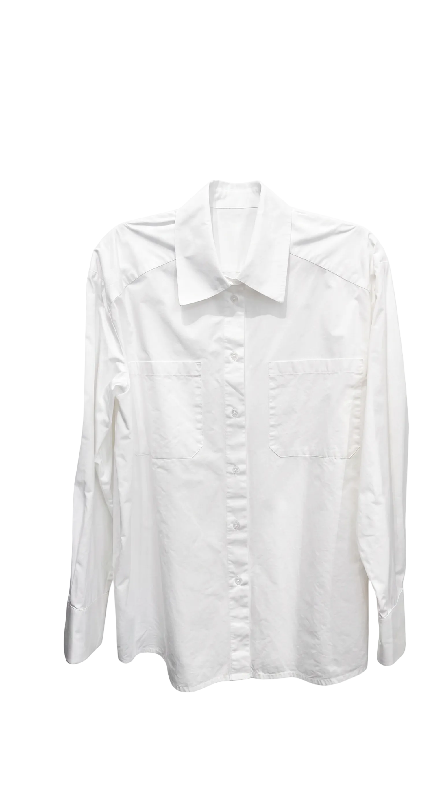 cotton white blouse