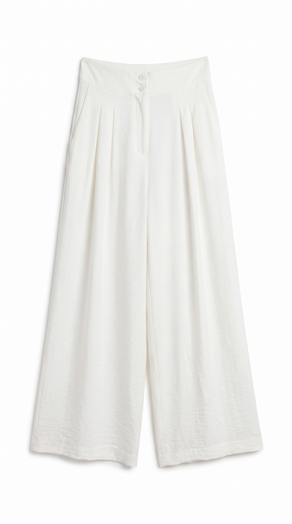 organza white pants