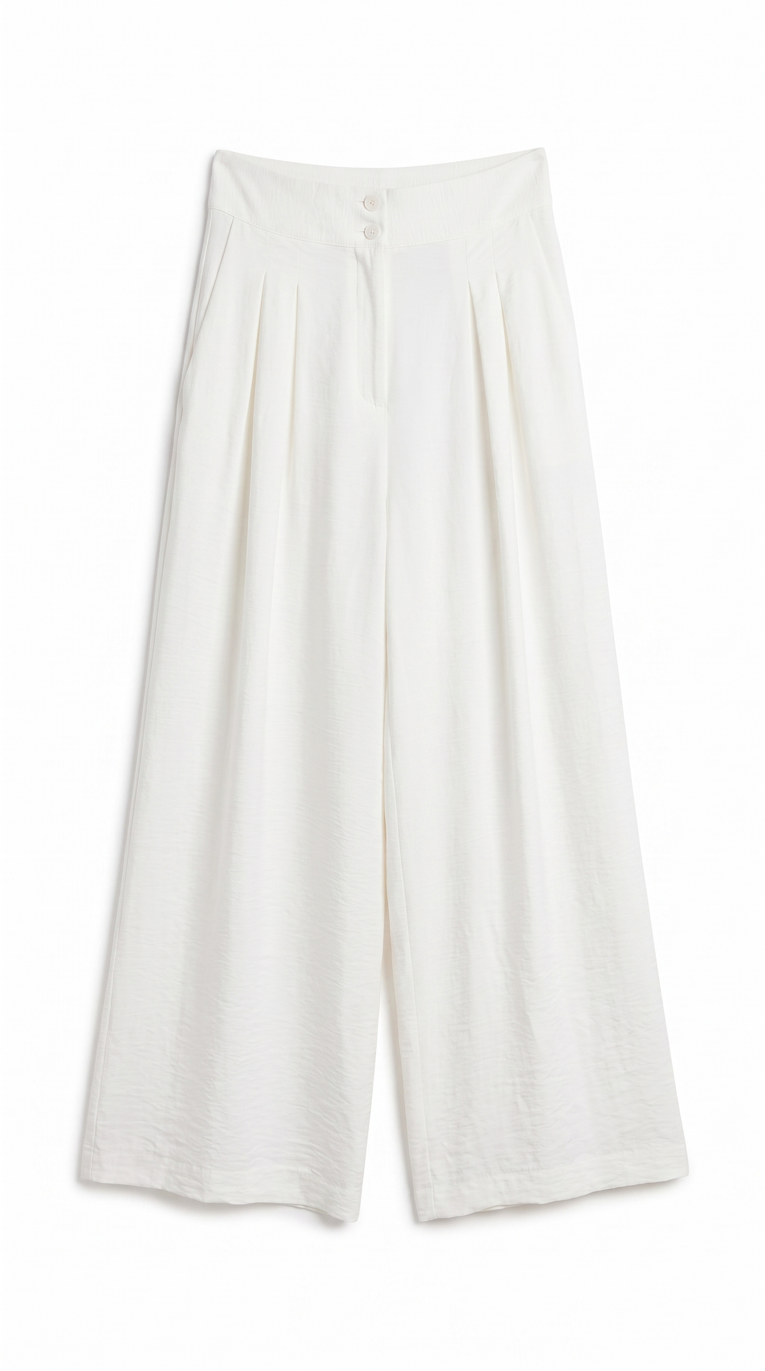 organza white pants