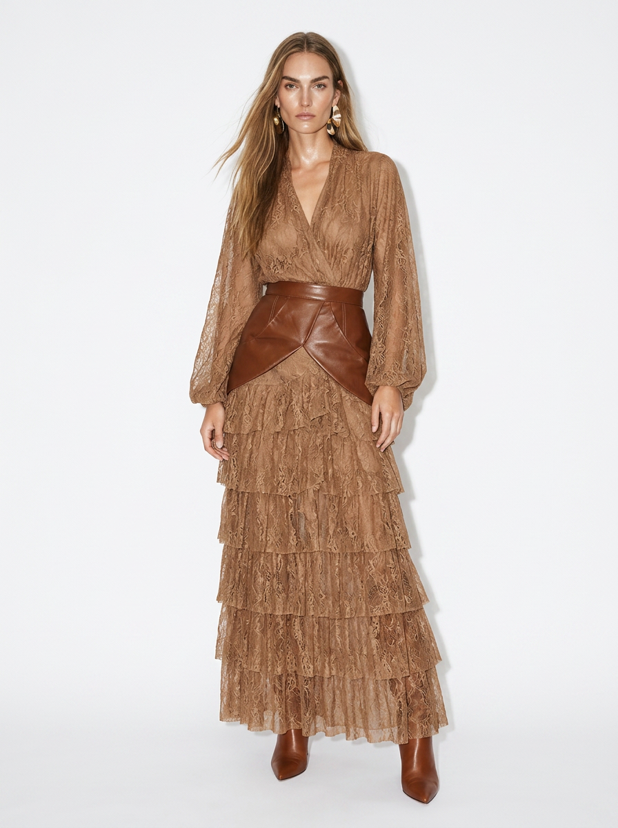 leather basque