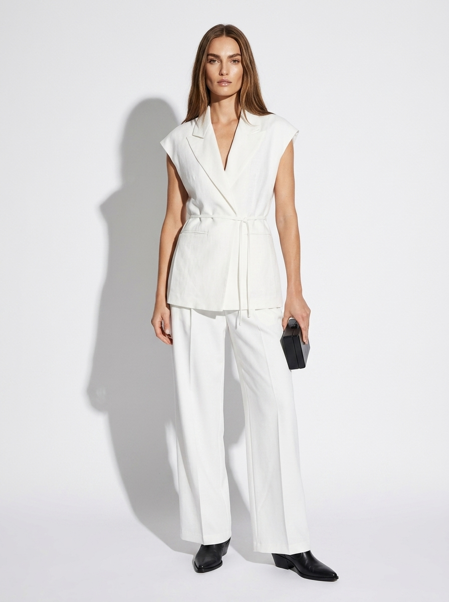 classic white pants