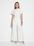 wavy white t-shirt