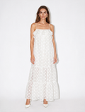 polka dot maxi dress